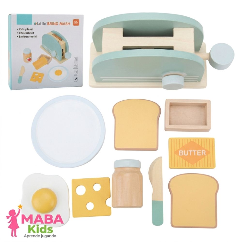 Tostadora de madera My Little Bread Maker
