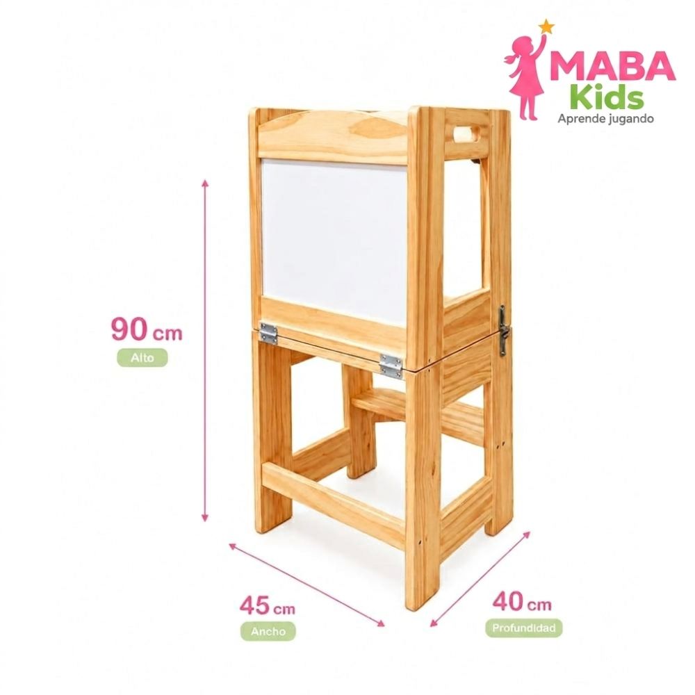 Torre de Aprendizaje 3 en 1 Montessori