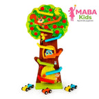 Árbol didáctico de madera Montessori