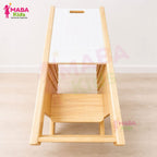 Torre de Aprendizaje Evolutiva 4 en 1 con pizarra reversible Montessori.