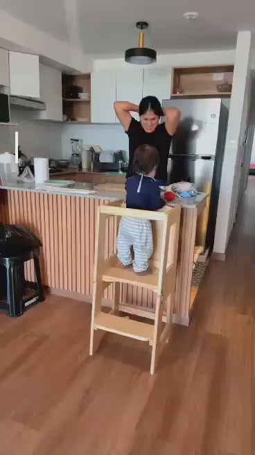 Torre de Aprendizaje 3 en 1 Montessori
